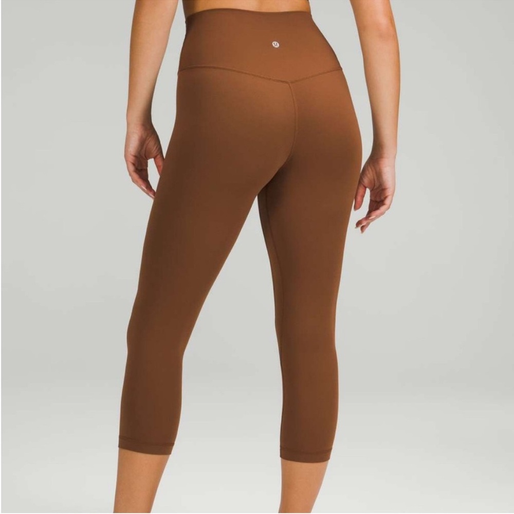 Lululemon Chic High-Waist Brown Leggings